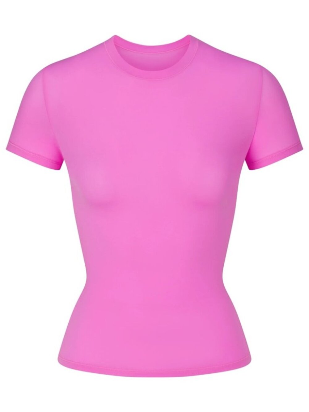 SKIMS Fits everybody shortsleeve Tee, pink, size XL